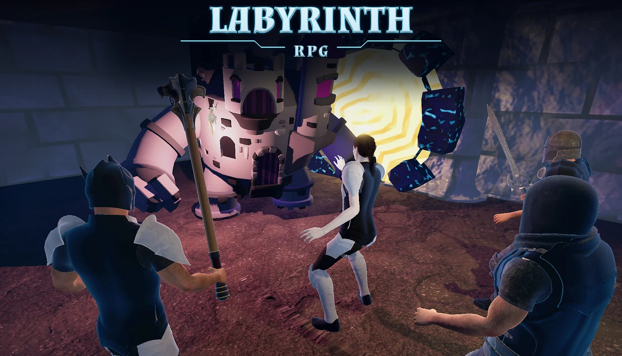 Labyrinth RPG fantasy artwork