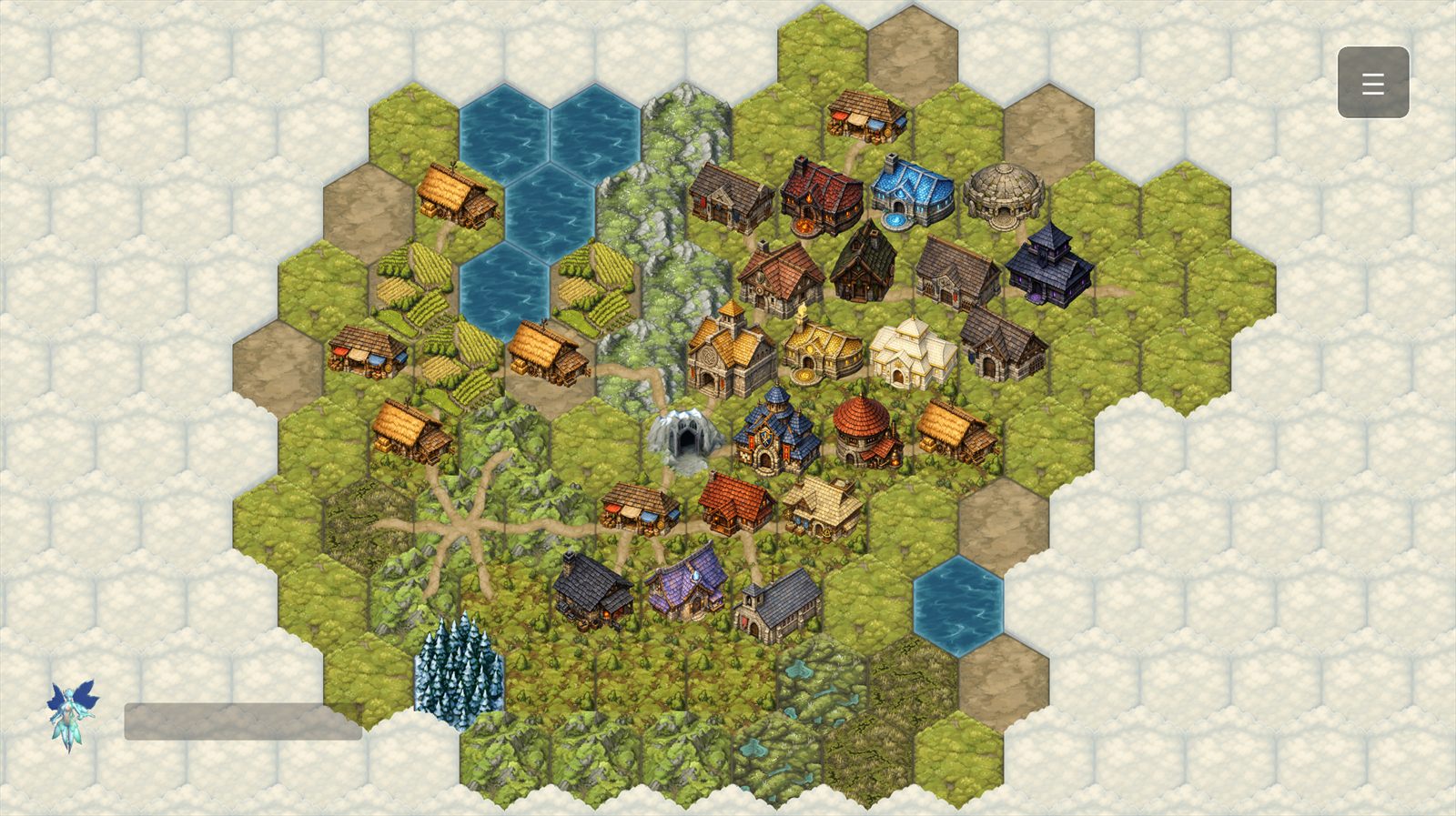 LabyrinthRPG village scene